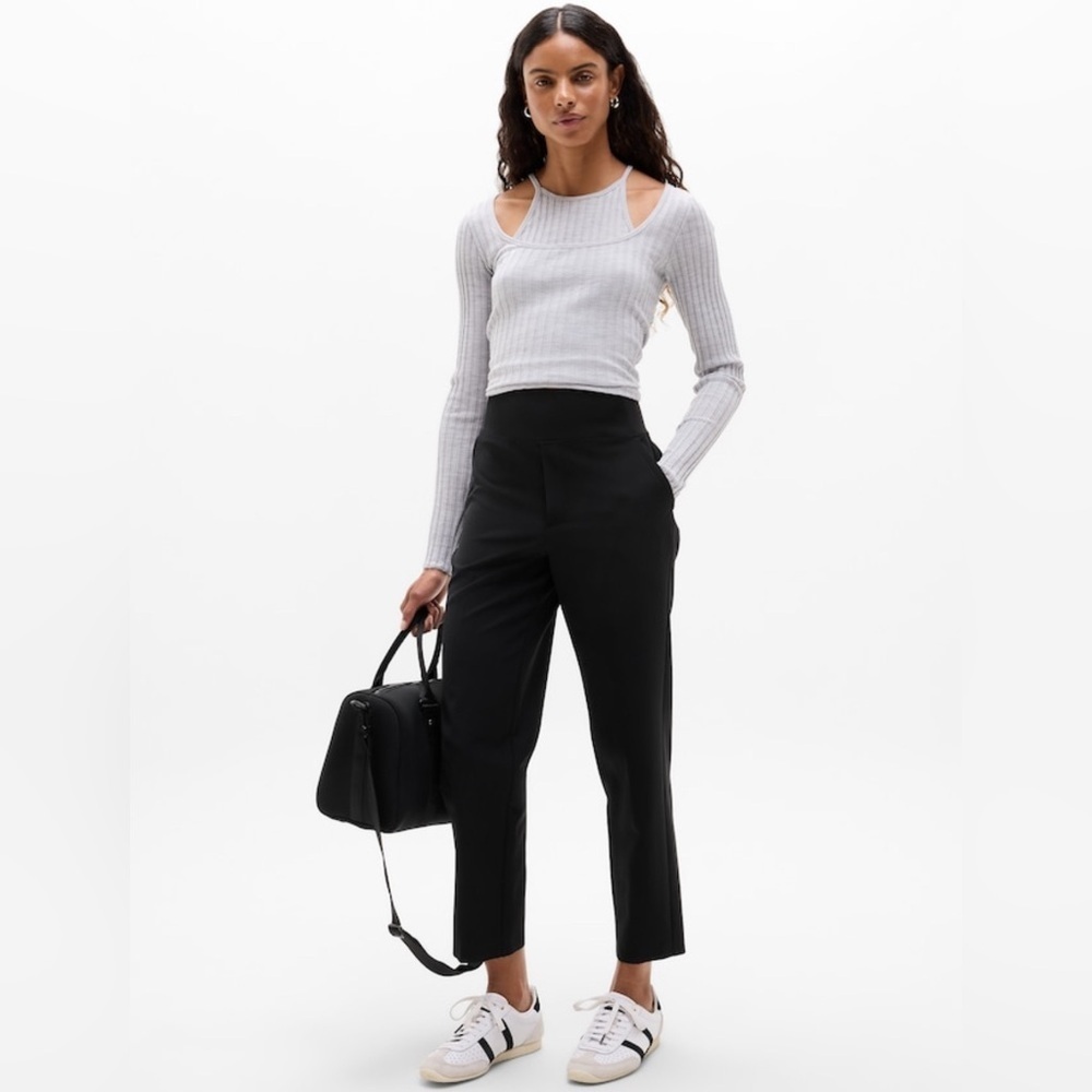 NWT Athleta Endless Black Pants size 16/T